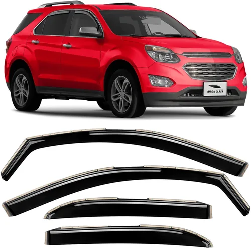 Miniatura 8 de Voron Glass Protectores de lluvia extra duraderos en canal para Chevrolet (Chevy) Trax 2014-2022/Buick Encore 2013-2022, deflectores de ventana