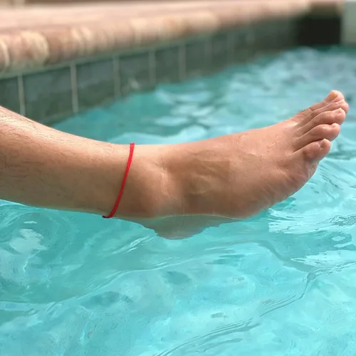 Miniatura 4 de Tobillera de cordón para hombres, mujeres, adolescentes y adultos, unisex, pulsera de tobillo para surfistas, playa, tobilleras, impermeables