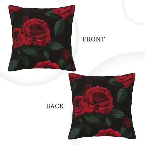 Miniatura 2 de 2 fundas de almohada de pana, fundas de almohada cuadradas suaves y cuadradas para sofá, sala de estar, 16 x 16 pulgadas
