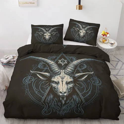 Miniatura 16 de Phoenix Funda de edredón tamaño King Juego de ropa de cama de pájaro de fantasía 3 piezas Funda de edredón con patrón de microfibra suave