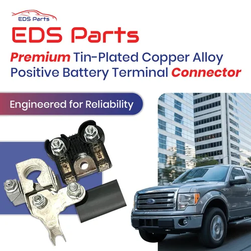 Miniatura 5 de EDS AL3Z-14526-AA AL3Z14526AA 250A/125A Fusible de enlace de fusible de batería y BT4Z-14450-AA Conjunto de terminal positivo para Ford F-150