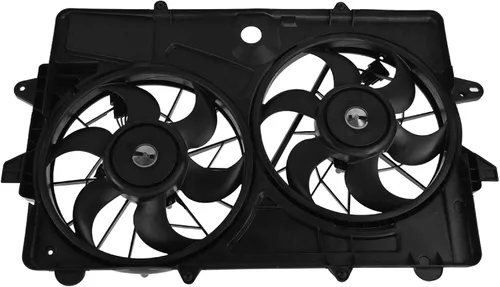 Miniatura 115 de TRQ Conjunto de ventilador de refrigeración dual del radiador compatible con Toyota Highlander 2008-2013 TO3115155