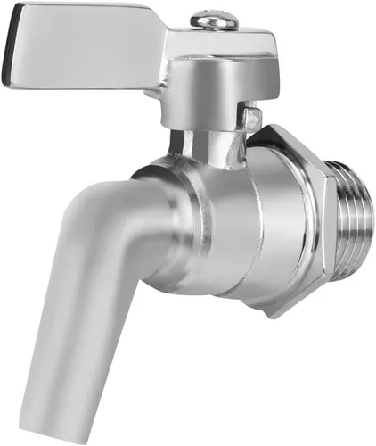 Grifo dispensador de cerveza, grifo de cerveza ajustable de acero inoxidable para dispensador de bebidas de vino casero