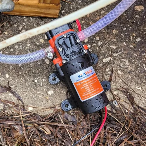 Miniatura 5 de RV/Marina bomba de cebado automático nueva 12 voltios DC/12 V, diafragma de agua dulce 35 PSI