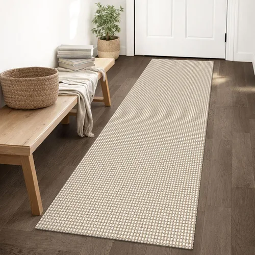 Miniatura 146 de IOHOUZE Alfombra de Área Lavable 4x6 Antideslizante con Respaldo de Goma Alfombras Tejidas para Entrada Interior Alfombras de Dormitorio Alfombra