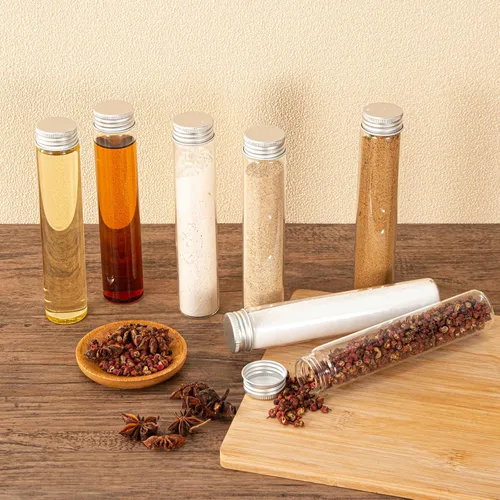 Miniatura 2 de Viales de vidrio de 80 ml, 14 piezas, con tapa de rosca de aluminio, 14 botellas de vidrio transparente de BKMAMLAB