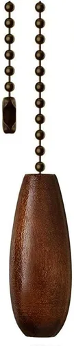 Miniatura 6 de Extensor de cadena de bola ámbar, conector de cadena de ventilador de techo de 12 pulgadas