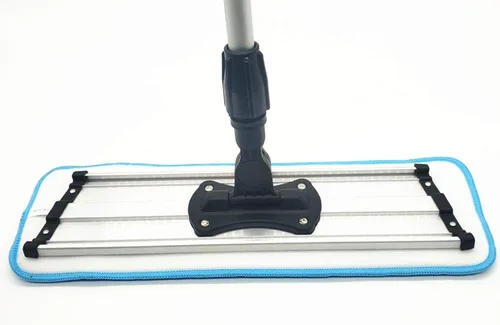 Miniatura 6 de Almohadilla de microfibra para trapeador de 18 pulgadas para mopas húmedas y secas, reutilizables, compatibles con el sistema de cuidado del suelo