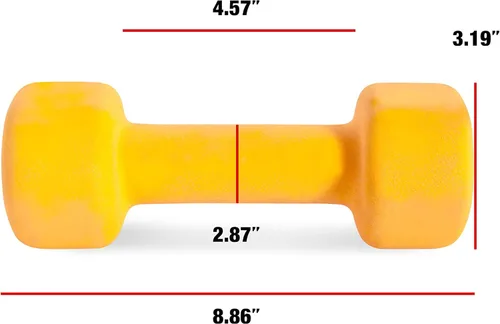 Miniatura 2 de Cap Barbell Peso de la mancuerna recubierta
