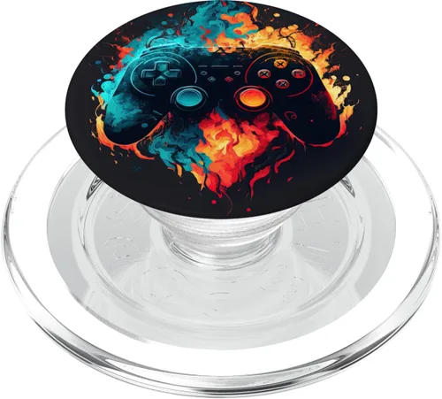 Miniatura 8 de Controlador de videojuegos para jugadores para un divertido y genial adolescente niño niña PopSockets estándar PopGrip