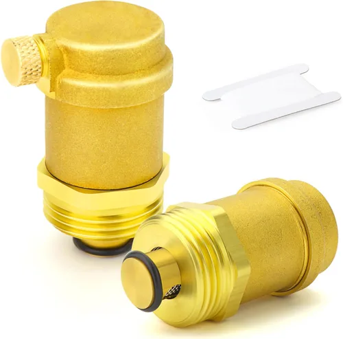 Miniatura 8 de GASHER Válvula automática de ventilación de aire, válvula de liberación de aire DN15 de 1 pulgada, válvula de purga de aire de latón, para 1 pieza