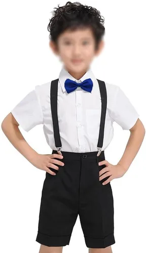 Miniatura 6 de Glittermall - Colección de pajaritas ajustables para niños y niños, 20 colores mezclados, 20 unidades, mixto