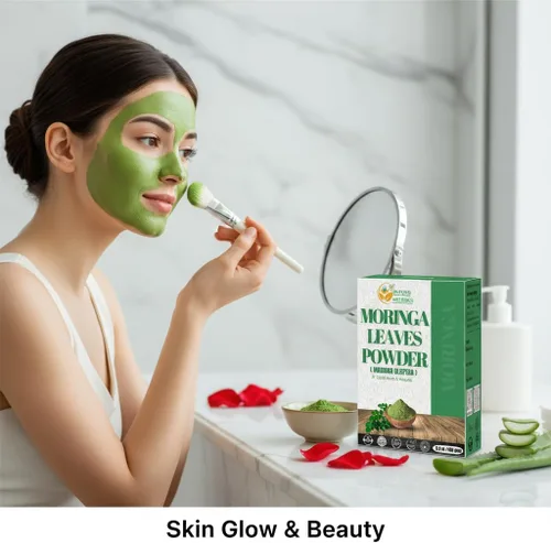 Miniatura 6 de Herbs Botanica Polvo de hoja de moringa oleifera puro premium de la India, bebida natural fresca de la mañana, vitaminas e inmunidad, vitaminas