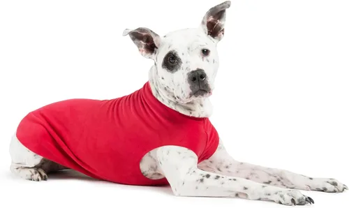 Goldpaw - Chaqueta elástica de vellón para perros pequeños, suéter súper suave y cálido para perro, chaleco de suéter para mascotas para otoño e