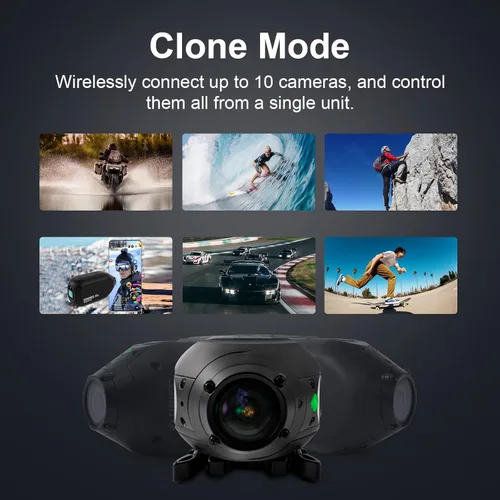 Miniatura 6 de DRIFT Ghost XL PRO Cámara de acción deportiva 4K deporte WiFi IPX7 impermeable portátil transmisión en vivo Vlog motocicleta casco cam XLPRO-4K