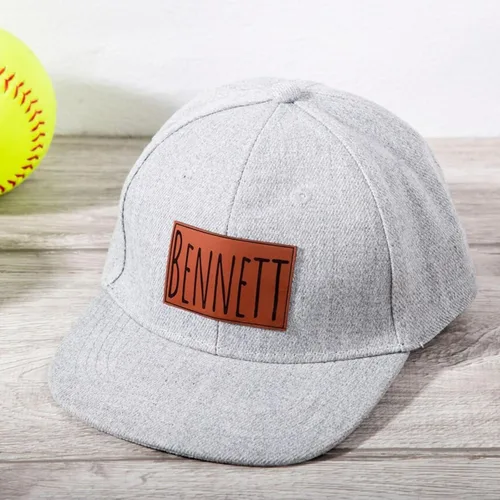 Miniatura 4 de Sombreros personalizados para bebés, gorras de béisbol personalizadas con nombre, gorras de camión ajustables para bebés, niños y adultos