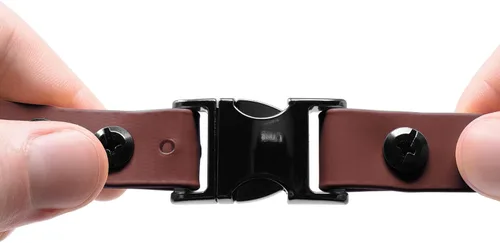 Miniatura 5 de Educator Correa elástica de 1 pulgada para collar de perro con cierre rápido para receptores FE-580, ET-800 y UL-1200 solamente, no para Negro