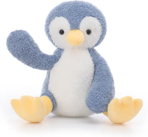 Miniatura 10 de Apricot Lamb Antarctic Toys Peluche de pingüino de terciopelo suave, perfecto para niños (pingüino de terciopelo, 8.5 pulgadas)