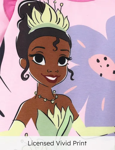 Miniatura 3 de Disney Princesa Cenicienta Ariel Tiana Minnie Winnie Lion King Baby Girls Boys - Mameluco de manga larga con volantes para recién nacidos hasta