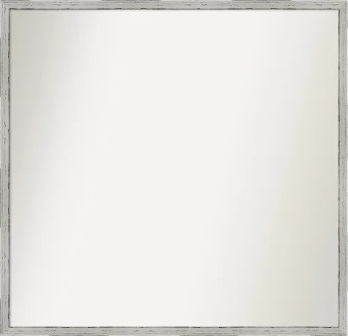 Miniatura 979 de Amanti Art Espejo de baño blanco para sobre el fregadero, 32 x 45 pulgadas, espejo de tocador rectangular blanco esbelto, marco de madera moderno