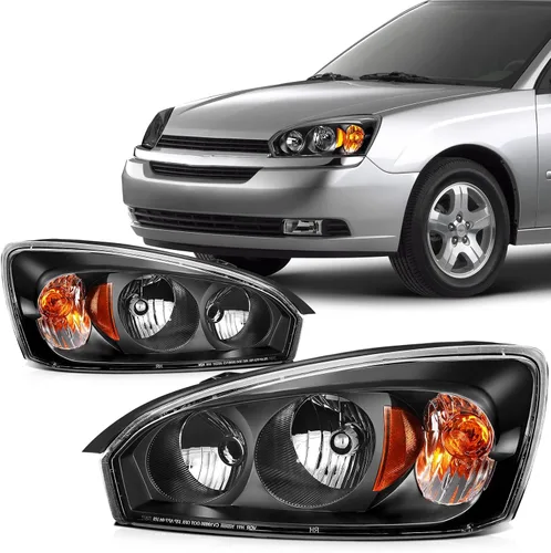 Miniatura 12 de SCITOO Faros delanteros para Chevy Silverado 1500/2500 1999-2002, para Chevy Suburban 1500/2500 2000-2006, carcasa cromada, reflector ámbar, lente