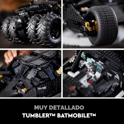 Miniatura 4 de LEGO DC Batman Batmobile Tumbler 76240 Kit de construcción (2,049 piezas)