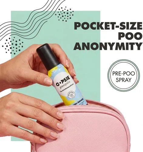 Miniatura 3 de Oopsie Poopsie Aerosol para inodoro, artículos esenciales de viaje, cada uno hasta 300 usos, desodorante de olor de baño con aceites esenciales