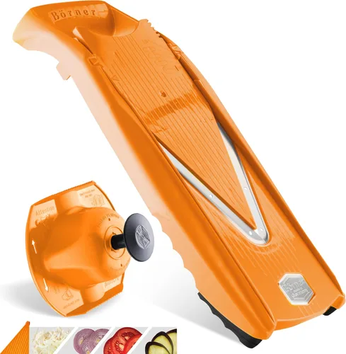 Miniatura 19 de Börner V5 PowerLine - Juego profesional de cortadores de verduras (7 piezas) • Cortador de verduras (cepilladora en V) para frutas y verduras +