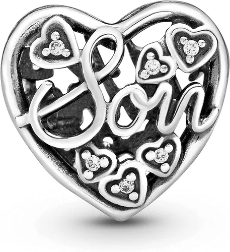 Miniatura 2 de Annmors Jewelry Family Charms for Woman-925 Sterling Silver Dangle Pendant Bead with Cubic ZirconiaGirl Jewelry Beads DIY Gifts for Women Bracelet