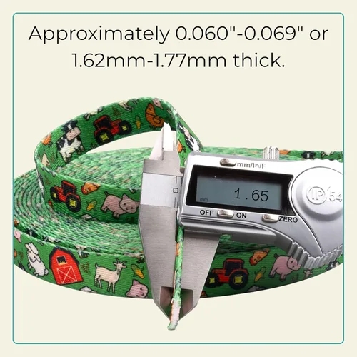 Miniatura 5 de Country Brook Design - Correas de poliéster Farm Life Y'all 1/2 pulgada de ancho