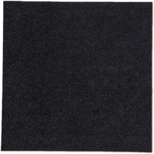 Azulejos autoadhesivos para suelo, cuadrados de 12 x 12 pulgadas, azulejos para el hogar, fácil de instalar (48 unidades, color negro)