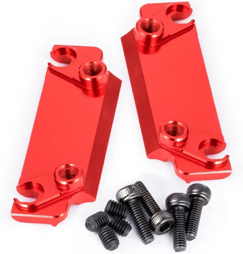Miniatura 3 de SWX 2 soportes de barra estabilizadora central de aluminio, escala 1/8 ARRMA 6S, retenedor de barra de rodillo de aleación compatible con piezas