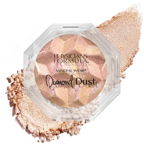 Miniatura 9 de Physicians Formula Polvo Mineral Diamond Dust Starlit Glow, Polvo Fijador Translúcido de Maquillaje, Polvo de Acabado para el Rostro, Belleza Brillo