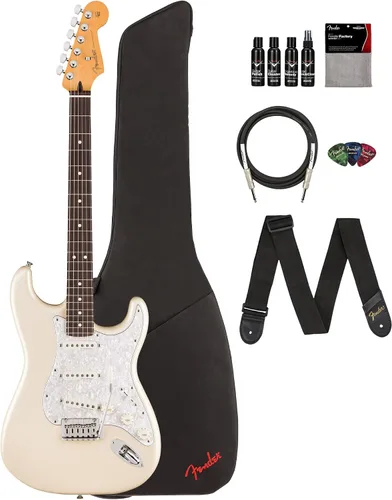 Miniatura 12 de Fender Player II Stratocaster Modificada - Paquete Electric Blue con bolsa de concierto, correa, cable, paquete de 3 púas y kit de limpieza
