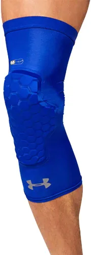 Miniatura 7 de Under Armour Manga de rodillera hexagonal de baloncesto, manga de compresión con tecnología de almohadilla hexagonal - Baloncesto, fútbol, voleibol