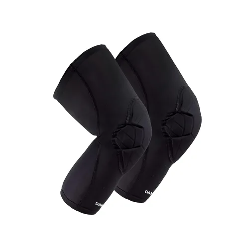 Miniatura 4 de Rodilleras Protección de articulaciones de manga de compresión Tecnología de absorción de impactos Hombres Mujeres Niños, Negro, Talla S