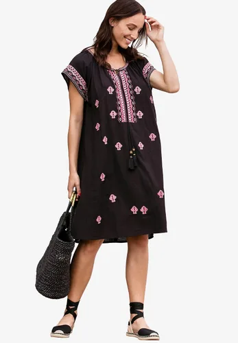 Miniatura 6 de ellos Vestido Playa Shift para mujer, talla grande