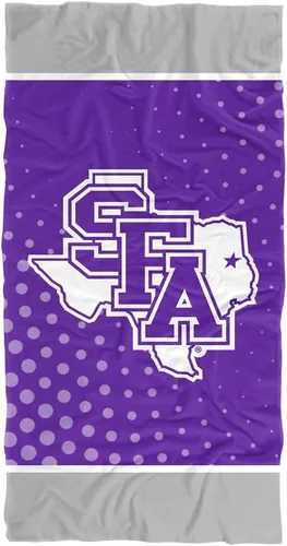Miniatura 140 de LOGOVISION Manta Abilene Christian University, 30x60 Logo Dots CottonFront/PolyBackBeachTowel