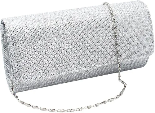 Miniatura 9 de Naimo - Deslumbrante bolsa pequeña de solapa con cadena desmontable para eventos nocturnos