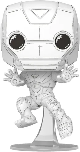 Miniatura 2 de Funko Pop! Marvel: Marvel Sketched - Iron Man - Figura de vinilo coleccionable - Idea de regalo - Producto oficial - Juguetes para niños y adultos