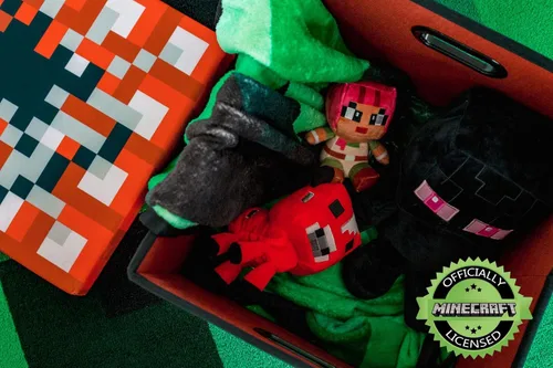 Miniatura 5 de MINECRAFT TNT - Cubo de almacenamiento organizador de bloques Bloque TNT de cubos de almacenamiento Cubos de organización Cubo cuadrado de 15