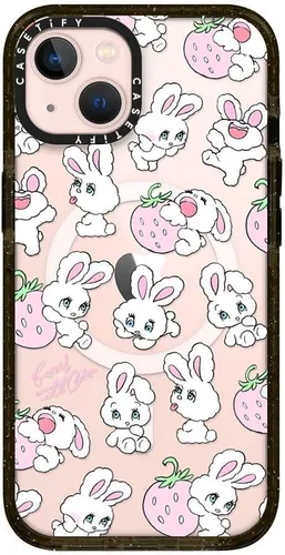 Miniatura 280 de Funda Impact de CASETiFY para iPhone 13 Pro Max con Magsafe - Estuche Claro Cuento de Invierno - Claro Negro Estuche transparente Winter Tale