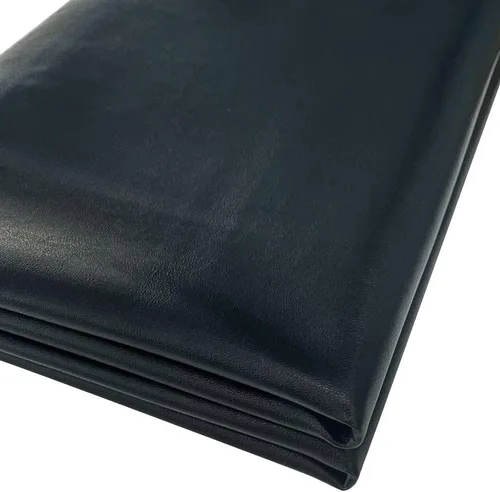 Tela de piel sintética de 1 yarda, 54 x 36 pulgadas, material suave de color sólido, 0.035 in de grosor, perfecto para fundas de tapicería, bolsos,