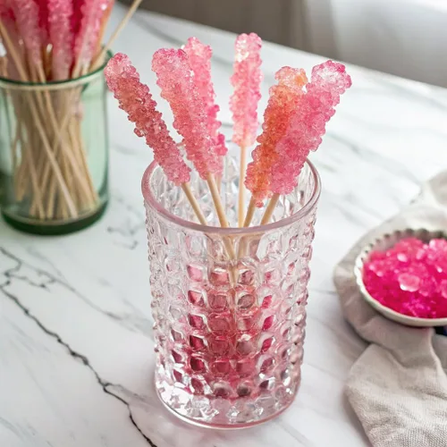 Miniatura 2 de Palito de cristales de dulce, palos de cristal de azúcar para cumpleaños, bodas, recepción, dulces, decoraciones, novias y baby showers