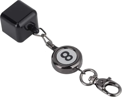 Miniatura 6 de Fydun Billar Billar Billar Taco Tiza Titular con Clip para Cinturón Retráctil Mesa de Billar Accesorios Ocio Deportes Sala