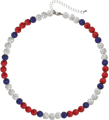 Miniatura 6 de Collar de béisbol – Collar de colección de hielo con cuentas de arcilla brillante con purpurina para hombres y niños, regalos geniales