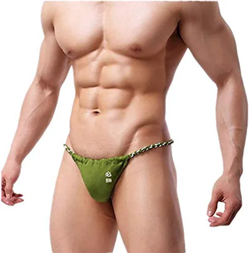 Miniatura 5 de Tanga de tanga sexy para hombre, con bordado japonés, para lucha, mini bikini