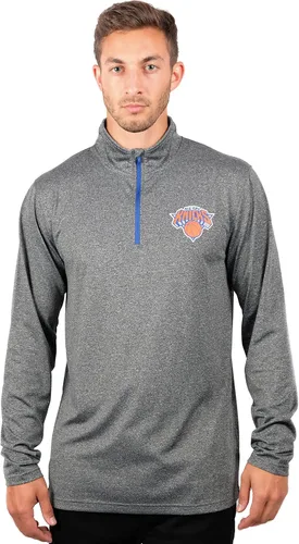 Miniatura 24 de Ultra Game Camiseta oficial de la NBA de manga larga con cremallera corta para hombre Color del