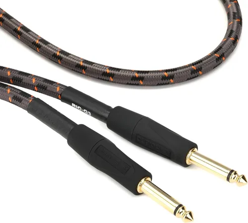 Miniatura 3 de Roland Gold Series Cable de instrumento, conector angulado/en ángulo de 1/4 pulgadas, 1 pie