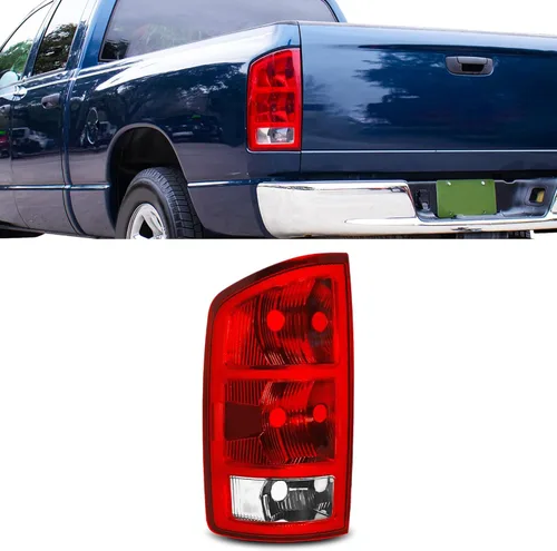 Luz Trasera Izquierda Compatible con Dodge Ram 1500/2500 / 3500 2002-2006 2002 2003 2004 2005 2006 Luz de Freno Trasera Lámpara de Freno Luz Trasera